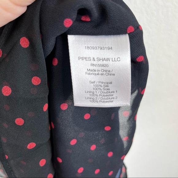 Veronica Beard 'Millie' Polka Dot Ruched Draped Mini Skirt - Picture 8 of 8